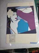 Patrick Nagel Original 1986 Serigraph NC9 LimitedEdition D. Genaro Gallery 24x35