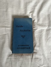 guide michelin 1915 Allemagne