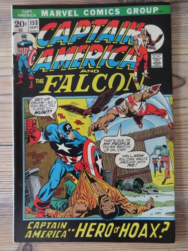 Captain america 153 marvel - captain, (marvel