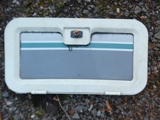 Caravan Thetford wet locker/ battery box access  door in frame with  key