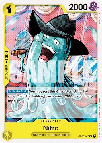 One piece card - card, !