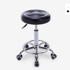 Tabouret à roulettes pivotant