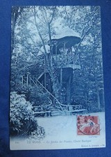  Jardin Des Plantes Du Mans. ''chalet Rustique ''C.P.A, 1909. TBE.