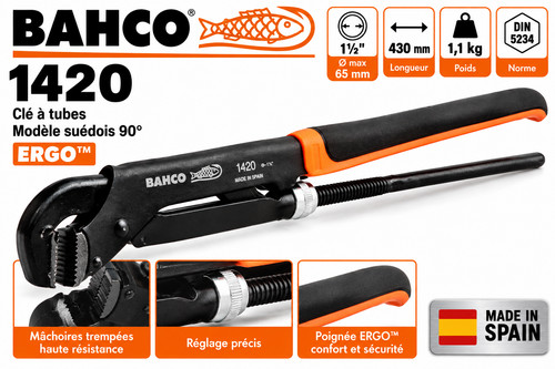 Bahco 1420 ergo - –, à