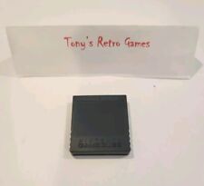 Official Nintendo GameCube Black Memory Card 251 Blocks (DOL-014) Genuine OEM