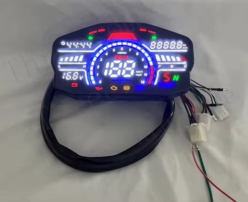 Universal led lcd motorcycle - universal,