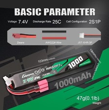 Batterie lipo pour - lipo, 7.4v