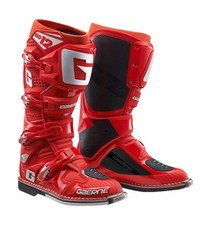 Gaerne SG-12 Offroad MX Motocross Dirt Boots All Red 9 US / 43 EU