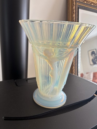 Vase art déco - , verre