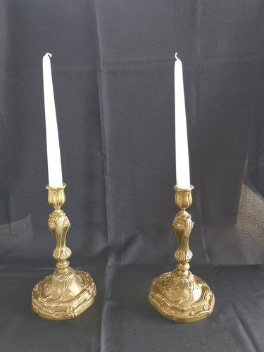 Paire candélabre bougeoir - de,