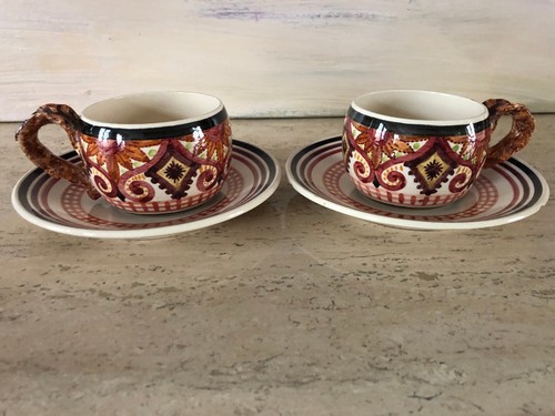 Deux tasses soucoupes paul - +,