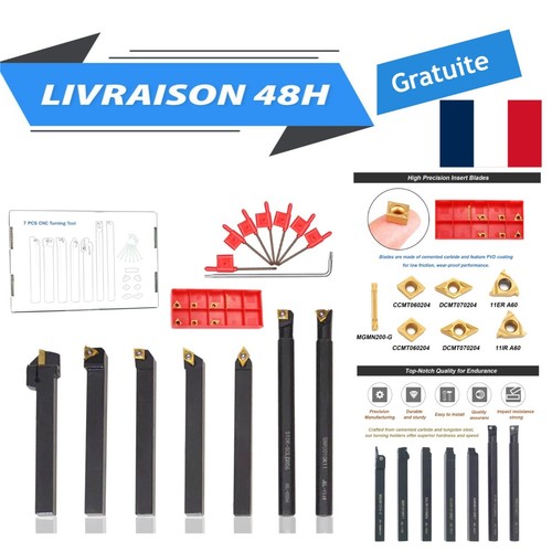 Kit outils tournage - 21,