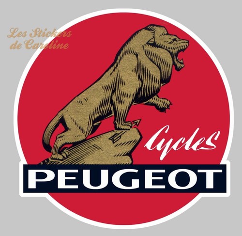 Sticker cycles peugeot vintage - peugeot,