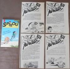 SPIROU PIRATE - lot de 4