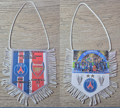 Fanion 9x11cm champions league - fanion,