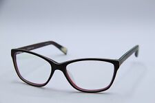 NEW L'OPTIQUE OF DALLAS MARCY 84S BLACK RED AUTHENTIC FRAMES EYEGLASSES 54-18