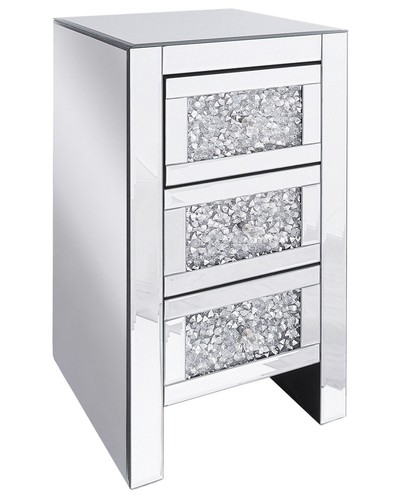 Beliani table chevet 3 - beliani,