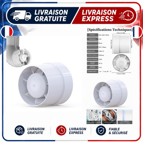 Extracteur air ligne - d'air,