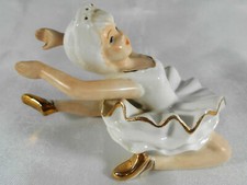 MAGNIFIQUE FIGURINE BALLERINE / DANSEUSE EN PORCELAINE