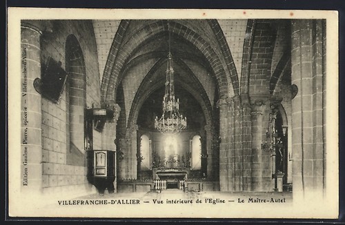 Cpa villefranche allier - cpa, villefranche-d´allier
