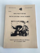 SPÉLÉOLOGIE ACTE COLLOQUE N