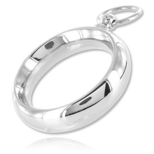 Cockring acier donut slave - acier,