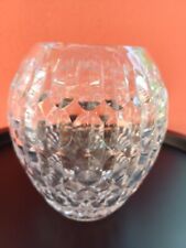 Vintage Crystal Ball Vase