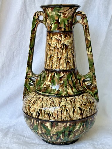 Grand vase terres - vase, melees