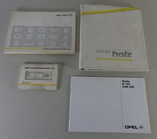 Board folder with operating instructions/manual Opel Tigra A status 01/1995 