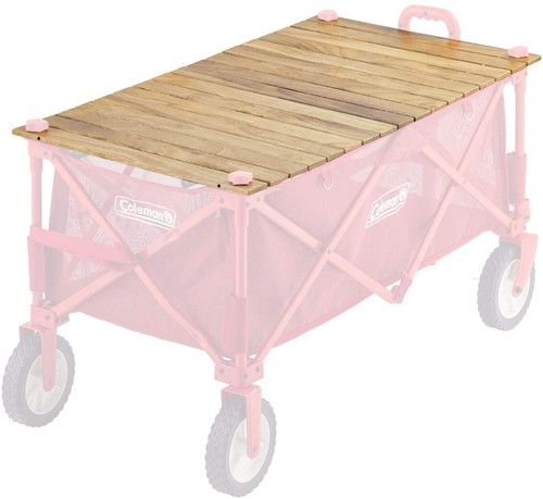 Table roulettes bois - table,