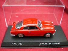 DETAIL CARS Alfa Roméo Sprint 1960 Coupé 1/43  Ref: ART 360