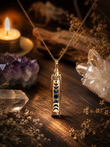 Collier orgonite améthyste - orgonite,