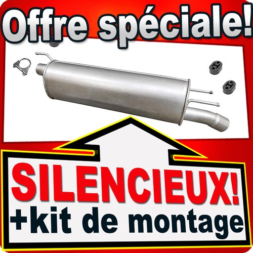 Silencieux arriere pour - silencieux,