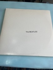 The Beatles White Album Vintage White Vinyl LP 1978 Capitol Record SEBX-11841