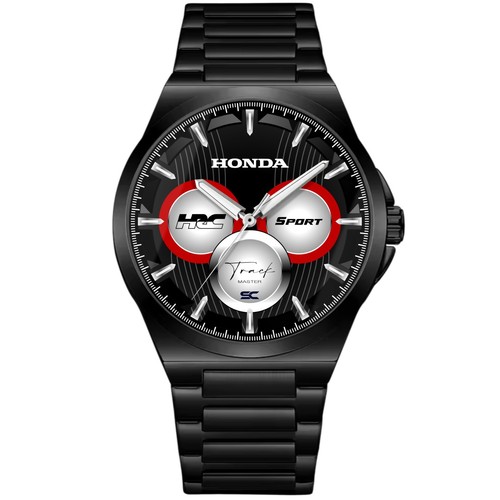 Montre noir acier - acier, art