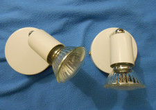 2 x  petites appliques murales luminaires . EX