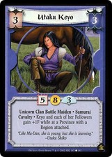 Utaku Keyo - Dark Allies - Legend of the Five Rings CCG