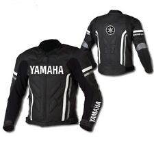 YAMAHA Veste en Cuir de Motard