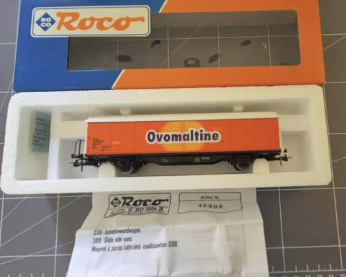 Wagon fret ovomaltine roco - wagon, de
