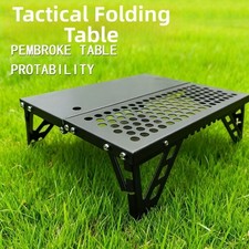 Table pliante en aluminium portable légère avec dépliage rapide pour usage ex