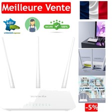 Routeur WiFi Tenda F3 - Sécurité WPA/WPA2, Configuration Simple en 30 Secondes