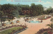 33 BORDEAUX LE JARDIN PUBLIC LA TERRASSE