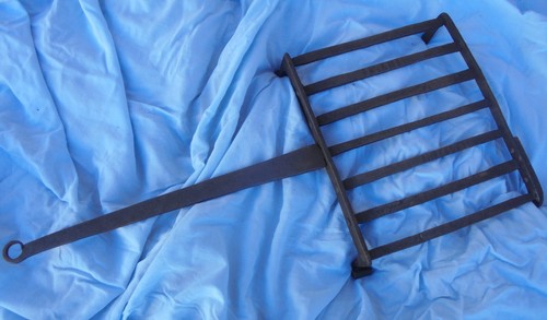 Ancien grill cheminée - ancien,