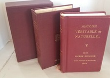Histoire Veritable et Naturelle Pierre Boucher 300th Anni Book LE Boucherville