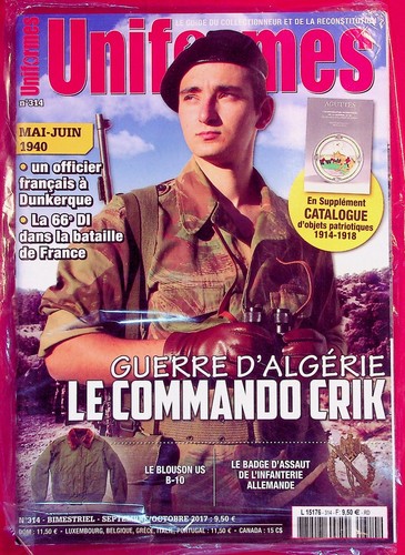 Uniformes 314 guerre - 314,