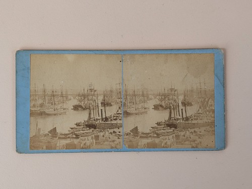 Vue stéréoscopique port - stéréoscopique,