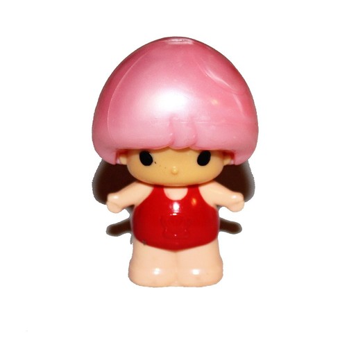 Figurine cheveux roses - , la