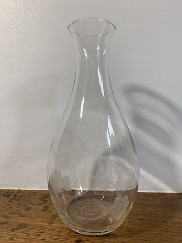 Carafe vin cristal grave à - à,