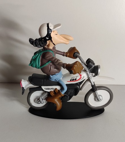 Figurine moto résine joe - figurine,