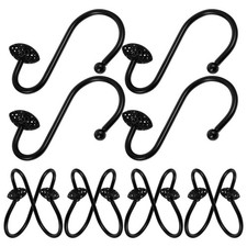  12 Pcs Crochet Tringle Rideau